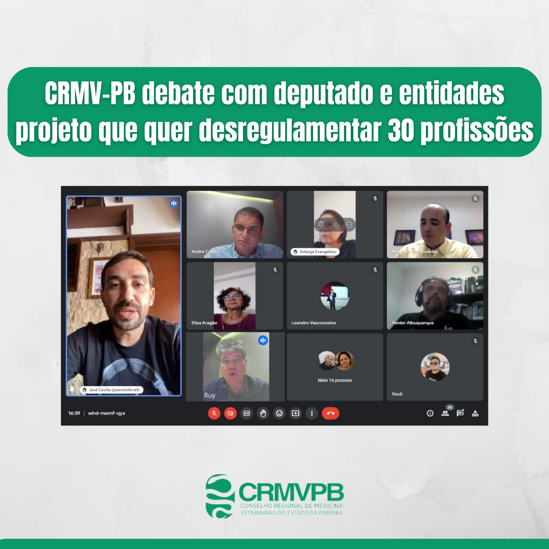 CRMV-PB debate projeto que quer desregulamentar profissão de veterinário (4)