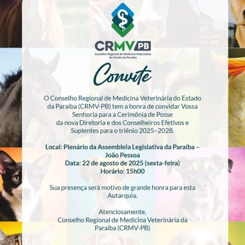 Convite CRMV