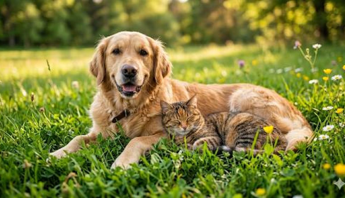 Cachorro e gato